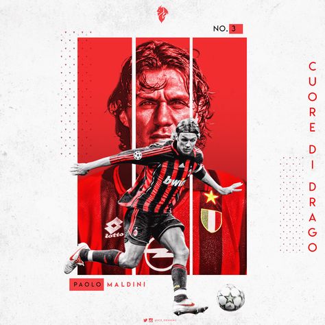 Football Club Legends Posters by Luce Designs – Forza27 Sports Magazine Covers, Football Artwork, Sports Design Ideas, Paolo Maldini, Soccer Art, Desain Buklet, Soccer Inspiration, مانشستر سيتي, Sports Design Inspiration