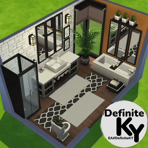 Sims Mudroom, Sims 4 Room Ideas Bedrooms, The Sims 4 Room Ideas, The Sims 4 Interior Design, Sims 4 Small House, Sims 4 Kitchen Ideas, Sims Bedroom Ideas, Sims 4 Interior Design Ideas, Sims 4 Loft