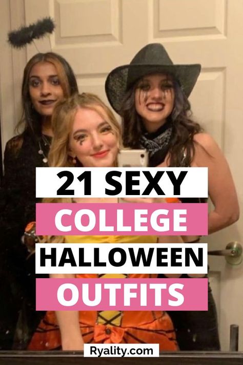 this is the best list of halloween costumes for college women I've seen! Halloween Costumes For College Women, Funny College Halloween Costumes, Halloween Costume Ideas Funny, College Couple Costumes, Hot College Halloween Costume Ideas, Costume Ideas Funny, Halloween Costume Ideas 2023, Costume Ideas 2023, List Of Halloween Costumes