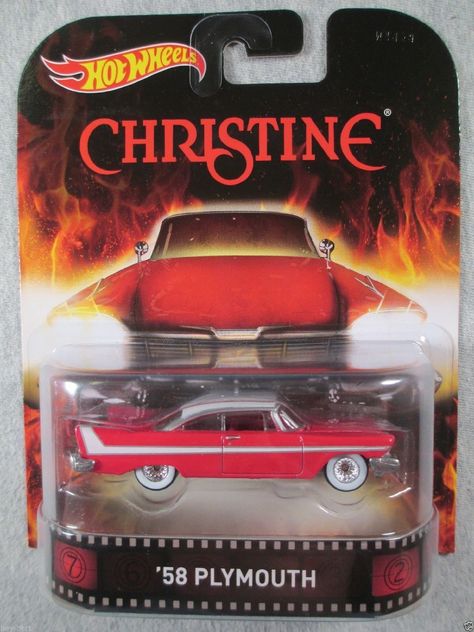 AmazonSmile: Hot Wheels Retro Christine '58 Plymouth Die Cast Car: Toys & Games Christine Car, Hot Wheels Display Case, Hot Wheels Display, Hot Wheels Cars Toys, Hot Wheels Garage, Die Cast Cars, Vintage Hot Wheels, Hot Wheels Toys, Custom Hot Wheels