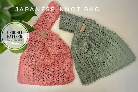 Crochet bag Pattern PDF | Crochet Japanese Knot Bag | handmade pouch | Knot Bag I Crochet bag | Mother day Japanese crochet bag #japanesecrochetbag #crochet #crochetbag #crochetbags 11.336 Crochet Japanese Knot Bag, Crochet Japanese, Cotton Yarn Projects, Knitting Bag Pattern, Japanese Knot, Japanese Knot Bag, Knot Bag, Crochet Chain, Crochet Shop