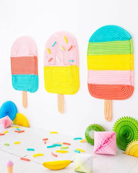 Popsicle Balloon, Popsicle Party, Oh Happy Day, Mason Jar Crafts Diy, Balloon Wall, Mason Jar Diy, Summer Diy, Mason Jar Crafts, Diy Hacks