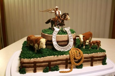 Cowboy Birthday Cake Boys, Western Birthday Cakes, Cowboy Birthday Cakes, Cowboy Cake, Horse Birthday Cake, Cowboy Cakes, Cowboy Theme Party, Horse Birthday Parties, Cowboy Birthday Party