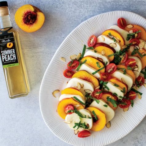 PEACH CAPRESE SALAD