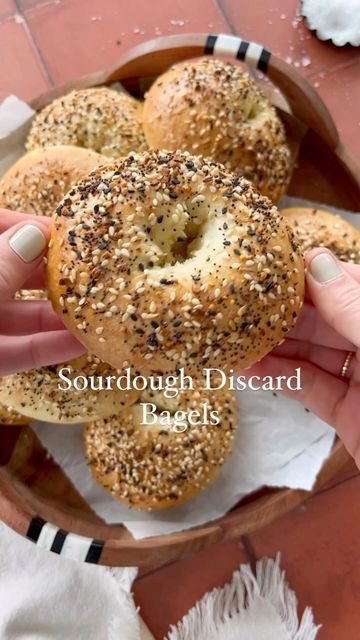 Sourdough Discard Bagels, Discard Bagels, The Number 2, Sourdough Bagels, Baking Measurements, Orange Cake Recipe, Moonshine Recipes, Homemade Bagels, Bagel Recipe