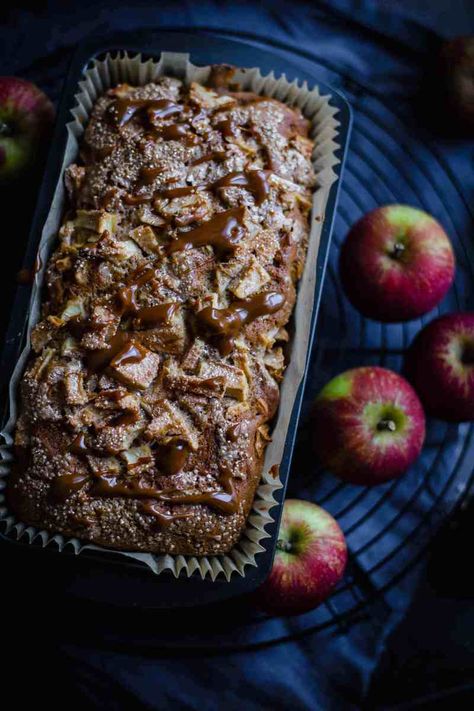 Apple Loaf Cake Cinnamon Loaf Cake, Apple Cinnamon Loaf, Apple Loaf Cake, Apple Loaf, Cinnamon Loaf, Blackberry Crumble, Cake Loaf, Apple Puff Pastry, Loaf Cake Recipes