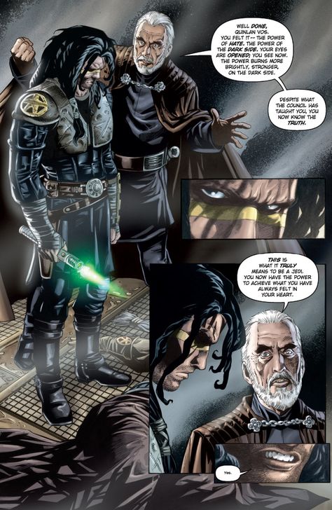 Quinlan Vos, Jedi Art, Count Dooku, Star Wars Novels, Star Wars Sith, Star Wars Empire, Star Wars Comics, Star Wars Artwork, Star Wars Pictures