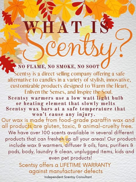 What Is Scentsy 2024 Flyer, Fall Scentsy Party Name Ideas, Scentsy Mock Party, Scentsy Fall 2024 Games, Scentsy In Person Party Ideas, What Is Scentsy 2023 Flyer, What Is Scentsy 2024, Scentsy 2024 Fall/winter, What Is Scentsy Facebook Party