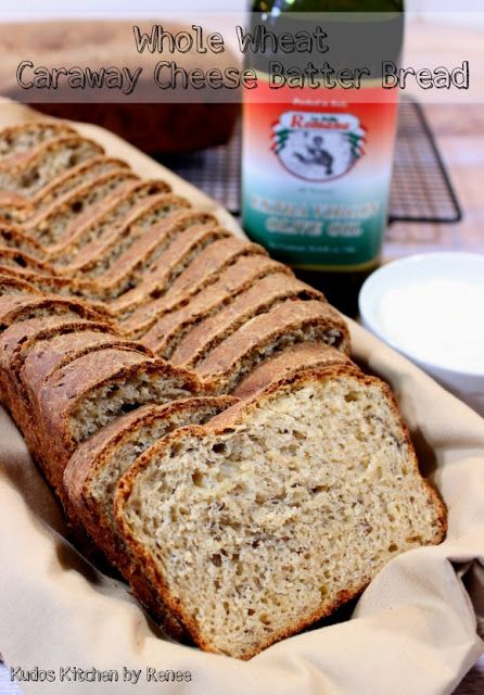 Whole Wheat Caraway Cheese Bread Batter Bread, Seed Bread, Kinds Of Cheese, Favorite Cookbooks, Caraway Seeds, Lunch Meat, Carrot Recipes, Baking Project, Wheat Bread