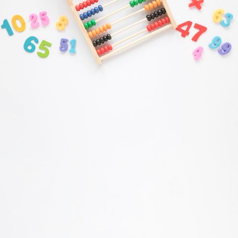 Abacus and numbers top view with copy sp... | Free Photo #Freepik #freephoto #background #school #education #space Book Backdrop, Kids Classroom Decor, Train Cartoon, Cursive Writing Worksheets, Cactus Drawing, School Frame, Space Background, Kids Study, Study Photos