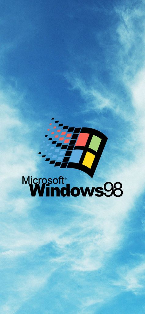 Download free HD wallpaper from above link! #microsoft #windows #98 #retro #wallpaper 90s Computer, Microsoft Wallpaper, Vertical Wallpaper, Wallpaper Windows 10, Windows Microsoft, Logo Wallpaper Hd, Vaporwave Wallpaper, Retro Tech, Windows 95