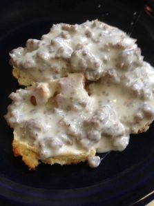 Breakfast | the primal food blog Paleo Sausage, Easy Sausage Gravy, Paleo Biscuits, Best Biscuits And Gravy, Milk Gravy, Sausage Gravy And Biscuits, Paleo For Beginners, Low Carb Biscuit, Warehouse District