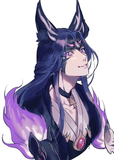 Onmyoji Tamamo No Mae, Dark Kitsune, Kitsune Oc, New Character Design, Tamamo No Mae, Love Between Fairy And Devil, Ocs Ideas, Cute Figures, Positive Art