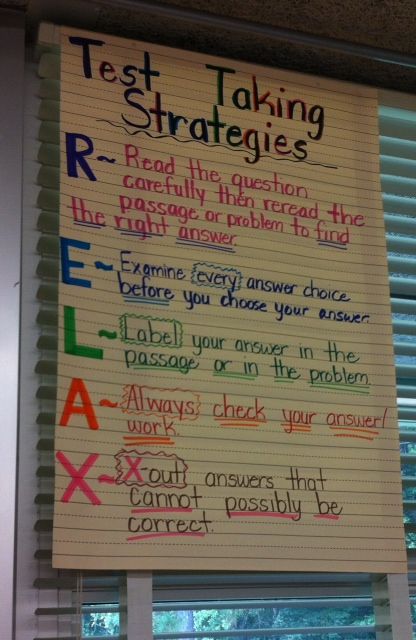 Putting It To The Test: Tensions Mount As FSA Nears | WJCT NEWS State Testing Motivation, Staar Test Motivation, Test Prep Motivation, Test Prep Strategies, Test Prep Activities, Testing Motivation, Staar Test, Test Taking Strategies, Classroom Anchor Charts