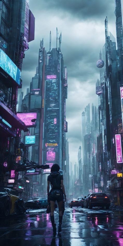 Mega City One, Sci Fi Corporation, Futuristic City Cyberpunk, Sci Fi City Concept Art, Cyberpunk Tower, Cyberpunk Lifestyle, Alien City, Cyberpunk Tech, Cyberpunk World