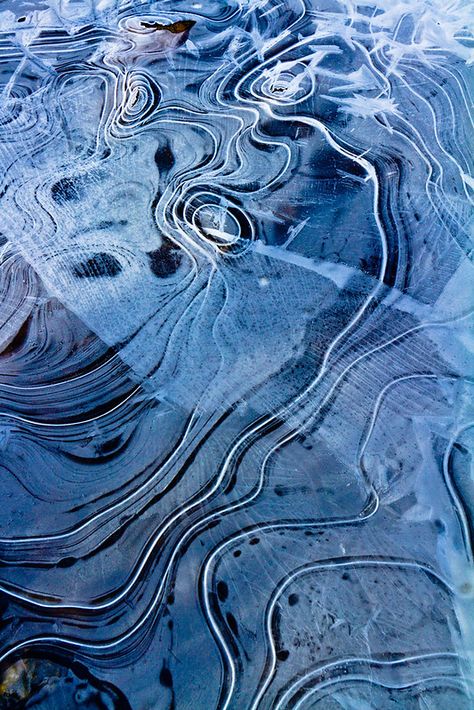 Ice Abstract | Bill Higham | Flickr Peisaj Abstract, Foto Macro, Aerial Photo, Drone Photography, Aerial Photography, Patterns In Nature, Birds Eye, Color Textures, Tasmania