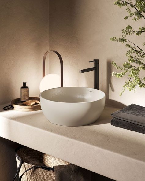 Recycled ceramic washbasin by VitrA Ceramic Sink Bathroom, Vitra Furniture, Ceramic Wash Basin, Turkish Bathroom, Bathroom Sink Design, Beauty Technology, Washbasin Design, Basin Design, York Wallpaper