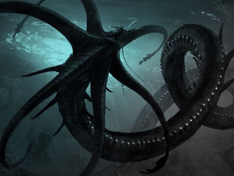 Gargantuan Leviathan, Subnautica Creatures, Subnautica Concept Art, Sea Monster Art, Creature Artwork, Fantasy Beasts, 다크 판타지, Monster Concept Art, Alien Creatures