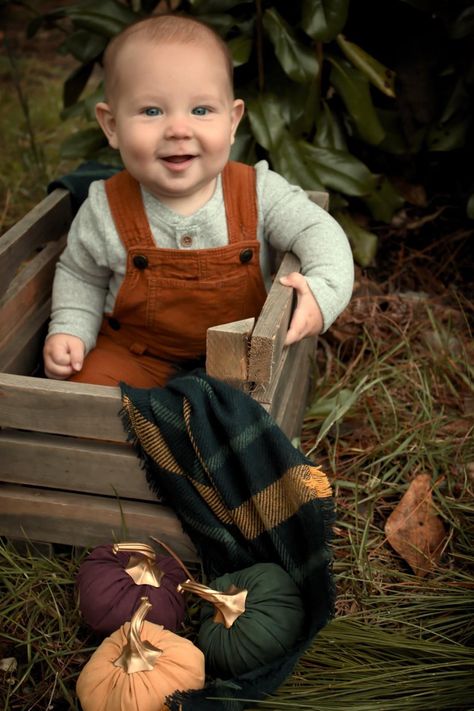 4 Month Old Fall Photoshoot, 6 Month Fall Photoshoot, 6 Month Old Fall Pictures, Monthly Baby Photos November, 6 Month Old Picture Ideas, Fall Baby Pictures 9 Months, 5 Months Old Photoshoot, 6 Month Old Fall Photoshoot, Fall 8 Month Pictures