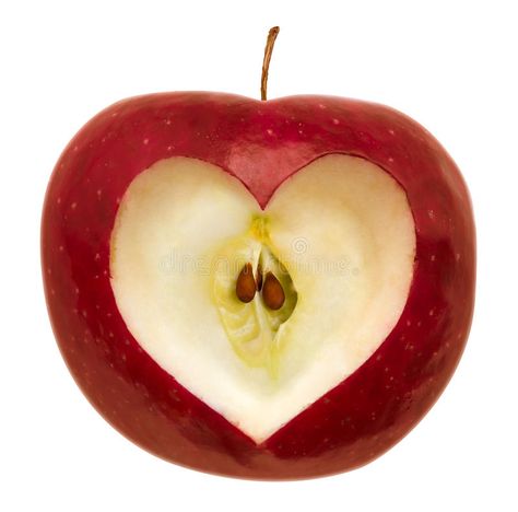 Apple with heart shape. Red apple with a heart symbol isolated on white. Clippin , #sponsored, #Red, #apple, #shape, #Apple, #heart #ad Romantic Symbols, Love And Understanding, Symbols Of Love, Apple Icon, Png Aesthetic, Heart Symbol, Widget Icon, Png Icons, Phone Themes