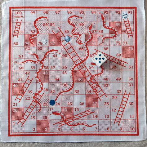 Snakes And Ladders Aesthetic, Snakes And Ladders Design, Board Game Graphic Design, Graphic Design Calendar, Boardgame Design, Snake And Ladder, Snakes Ladders, Cny 2024, Ladders Game