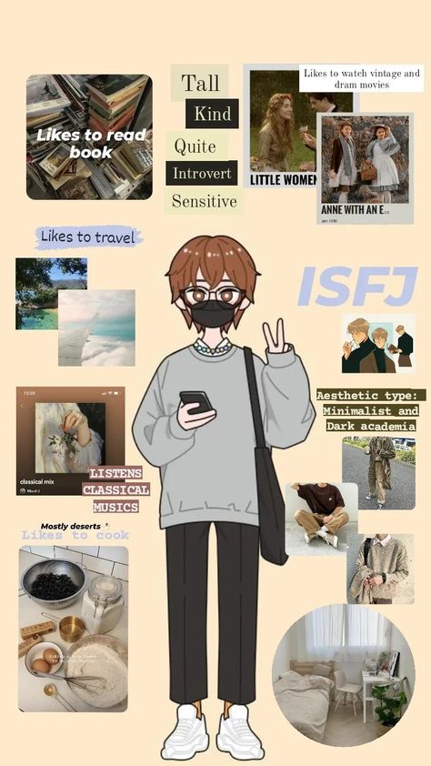 Isfj Core Aesthetic, Isfj Fashion, Isfj Booklist, Isfj T Personality, Isfj Aesthetic Vibe, Isfj Vibe, Isfj Boyfriend, Isfj Outfits, Isfj Personality Aesthetic