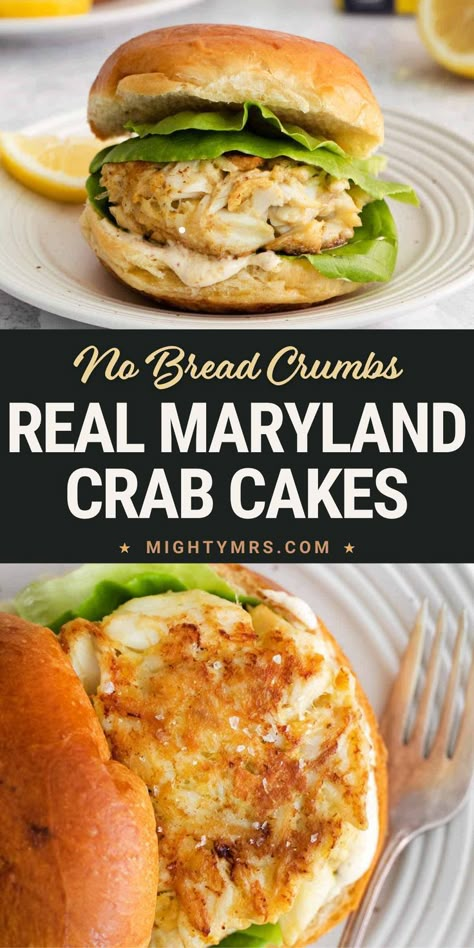 Crab Cake Recipe Easy, Crab Cakes Recipe Best, Blue Crab Recipes, Crab Cake Sandwich, Crab Cakes Recipe, Jumbo Lump Crab, Lump Crab Cakes, Crab Cake Recipes, Maryland Crab Cakes