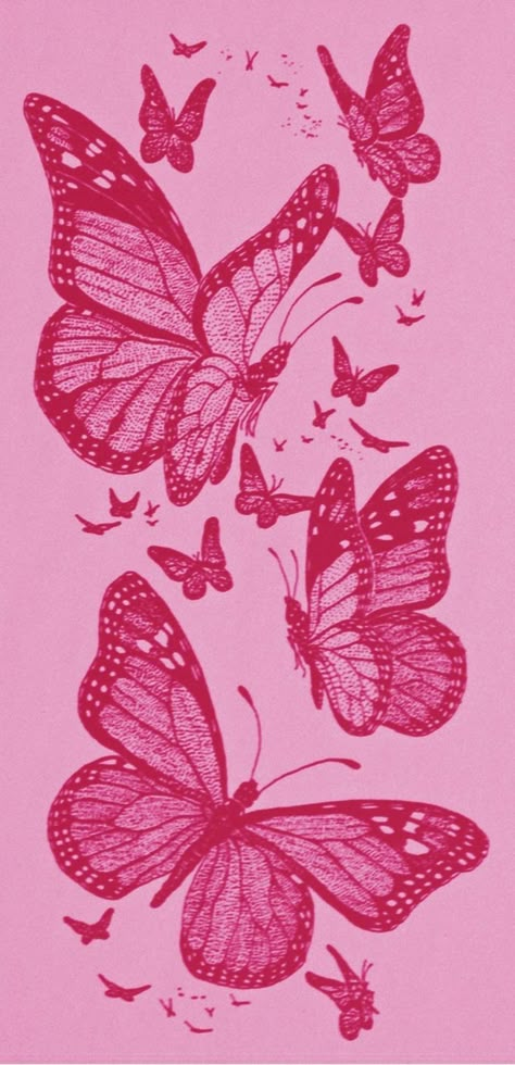 Cool Lockscreen Iphone, Background Color Aesthetic, Iphone Wallpaper Butterfly, Butterfly Aesthetic Wallpaper, Pink Butterfly Wallpaper, Butterfly Iphone Wallpaper, Butterfly Wallpaper Aesthetic, Lockscreen Aesthetic Iphone Wallpapers, Baddie Wallpaper