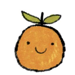 cute orange Orange Icons:), Cute Food Drawings, Orange Aesthetic, Orange Fruit, Food Drawing, Simple Doodles, Face Drawing, Drawing For Kids, Cover Art