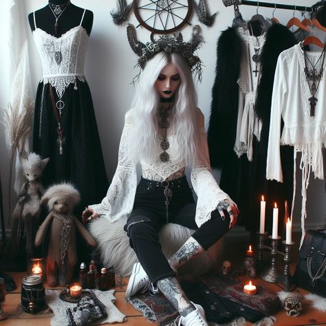 Occult Outfit, Witchy Fashion, Nyx, Aesthetic Clothes, Witch, Cute Outfits, My Style, Quick Saves, Clothes