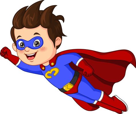 Download the Cartoon happy superhero boy flying 5113043 royalty-free Vector from Vecteezy for your project and explore over a million other vectors, icons and clipart graphics! Superhero Clipart, Concept Draw, Pretty Birthday Cakes, The Cartoon, School Crafts, Drawing For Kids, Character Concept, Kids Boys, Superman