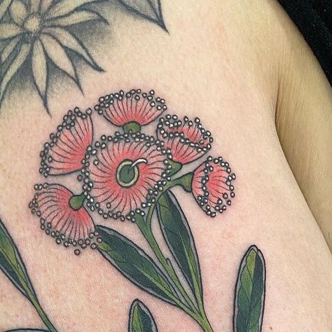 Flowering Gum, August 27, Tattoo On, Art Ideas, Body Art, Gum, Jade, Tattoos, Pink