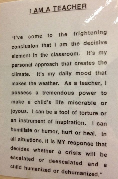 It hit me that my kids look to me as a role model.  #YoungTeacherProblems The Daily(ish) Teacher: Being a Young Teacher: A Pro/Con List How To Be A Teacher, Teacher Reminders, Teacher Problems, I Am A Teacher, Educational Quotes, Teaching Quotes, Seni Dan Kraf, Future Teacher, Teaching Inspiration