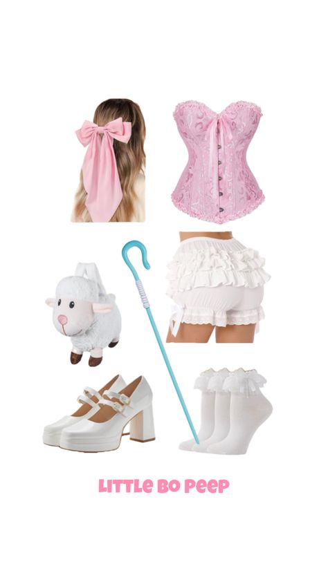 Little bo peep costume ideas from Amazon Little Bo Peep Costume, Little Bo Peep, Bo Peep, Costume Ideas, Halloween Costume, Halloween Costumes, Halloween, Quick Saves