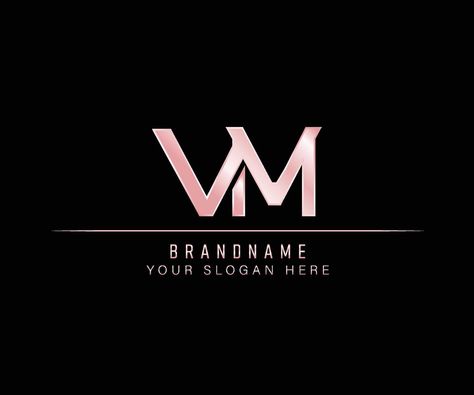 Vm Wallpaper Letter, M V Logo, Vt Logo Design Letter, Vm Logo, Vt Logo, Vv Logo Design Letter, Invoice Format, Rose Gold Logo, Infiniti Logo