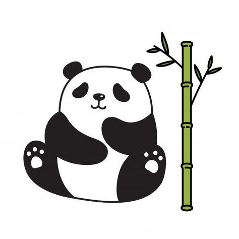 Oso panda dibujos animados bambú Vector ... | Premium Vector #Freepik #vector #diseno #corona #caracter #dibujos-animados Character Cartoon, Chinese Painting, Vector Design, Premium Vector, Magnolia, Graphic Resources, Minnie Mouse, Graffiti, Snoopy