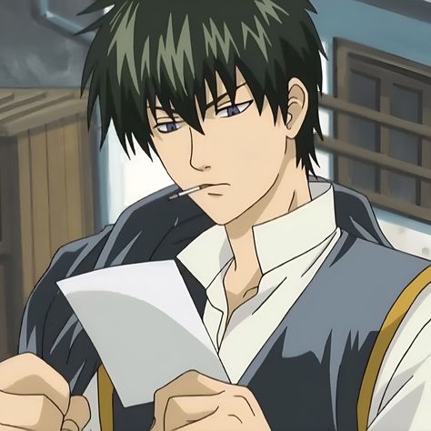 Gintama Hijikata, Gintama Funny, Gin Tama, Manga Anime One Piece, Bleach Anime, Anime Sketch, One Piece (anime), Anime Images, Anime Character