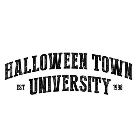 Nike Svg Halloween, Autumn Shirt Ideas, Halloween Decals Cricut, Halloweentown University Svg, Shirt Ideas Vinyl Halloween, Cute Halloween Shirt Designs, Halloweentown Svg Free, Halloween Town University Svg, Nerdy Cricut Projects