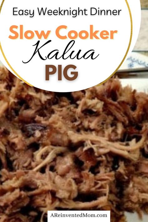 Slow Cooker Kalua Pig – an ARM family favorite! Just 3 ingredients, 5 minutes of prep and your slow cooker does the rest of the work. Dinner Ideas Slow Cooker, Easy Weeknight Dinner Ideas, Baked Bbq Ribs, Weeknight Dinner Ideas, Quick And Easy Dinner Recipes, Easy Weeknight Dinner, Crockpot Recipes Slow Cooker, Budget Friendly Recipes, Pork Dishes