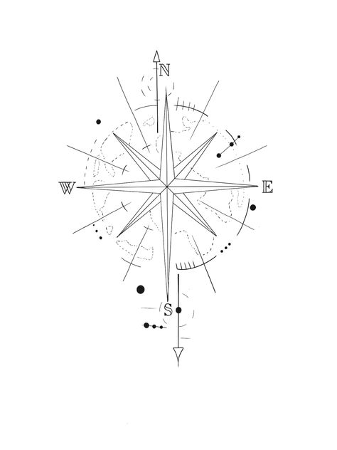 Haku Tattoo, Pan Tattoo, Dirty Hands, Rose Tattoos, Compass Tattoo, Compass, Line Art, Tattoo Ideas, Piercings