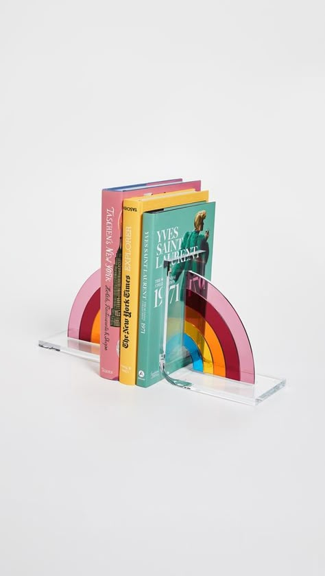 Gift Boutique Tara Wilson Design Rainbow Bookends Weird Decorations, Rainbow Bookends, Crazy Ideas, Fun Sleepover Ideas, Sleepover Things To Do, Gift Boutique, Plexus Products, Room Inspo, Home Deco