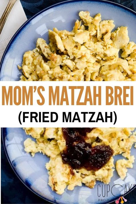 Jewish Breakfast, Matzah Recipes, Matzo Brei, Cupcake Project, Jewish Holiday Recipes, Jewish Cuisine, Brie Recipes, Passover Recipes, Kosher Recipes