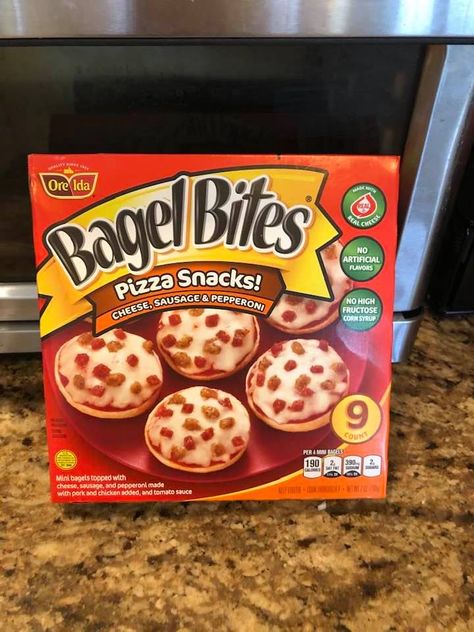 Air Fryer, How To Make Bagel Bites In the Air Fryer Air Fried Bagel Bites, Air Fry Bagel Bites, Air Fryer Bagel Bites, Air Fryer Pizza Bagels, Pizza Bagels In Air Fryer, Bagel Bites In Air Fryer, Bark Mitzvah, Mini Bagel Pizza, How To Make Bagels