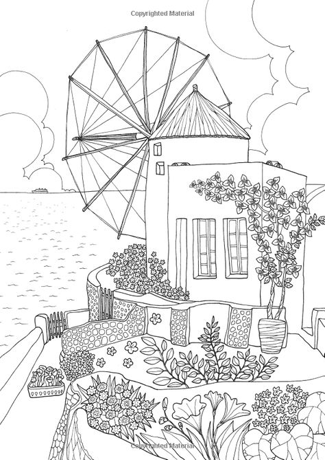 Coloring Europe: Magical Greece: A Coloring Book Tour of Greek Lifestyle and Culture: Il-Sun Lee: 9781626923980: AmazonSmile: Books Aesthetic Colouring Pages Printable, Coloring Pages Aesthetic, Pages Aesthetic, Printable Flower Coloring Pages, Summer Coloring Pages, Detailed Coloring Pages, Adult Colouring Pages, Korea Beauty, Adult Coloring Book Pages