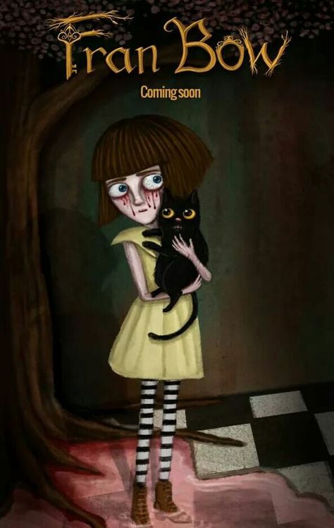 Fran Bow, Creepy Games, Bow Art, Little Misfortune, Bow Wallpaper, رعب نفسي, Indie Horror, Indie Games, Horror Game