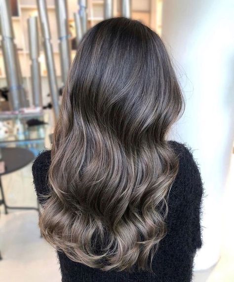 expensive brunette ash brown hair - ash brown base with blended, ashy highlights Ashy Brown Hair Balayage, Cool Tone Brown Hair, Ash Brown Hair Balayage, Ashy Brown Hair, Ashy Hair, Brown Hair Inspiration, Ash Brown Hair, Brown Hair Inspo, Hair Color Caramel