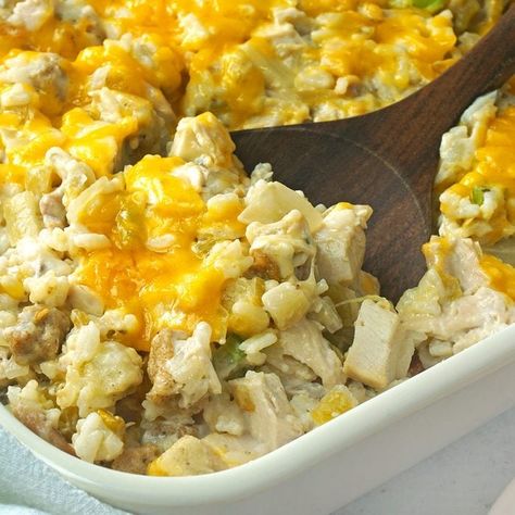 Turkey Rice Casserole, Turkey Casseroles, Easy Baked Chicken Breast Recipes, Turkey Noodle Casserole, Turkey Rice Soup, Turkey And Rice, Veggies And Rice, Leftover Turkey Casserole, Easy Baked Chicken Breast