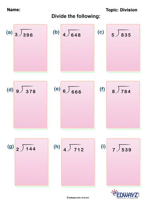 Second Class Maths Worksheets, Class 3 Maths Worksheet, Class 4 Maths, Basic Math Worksheets, Math Division Worksheets, Math Multiplication Worksheets, Math Fact Worksheets, Maths Worksheet, Math Practice Worksheets