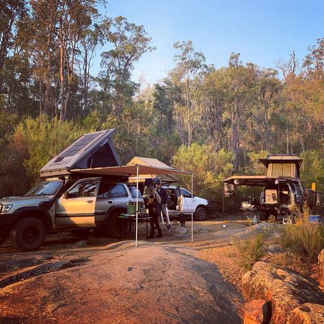 4wd Camping Setup Australia, Australian Camping Aesthetic, 4wd Aesthetic, Australian Camping, Ute Camping, 4wd Camping, Australia Aesthetic, Camping Australia, Roadtrip Australia