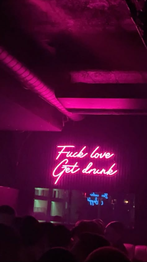 #love #drunk #alcohol #pink Drunk Girlfriend Aesthetic, Drunk Vibes, Cyberpunk Landscape, Night Out Vibes, Lovers To Enemies, Lights In The Dark, Peep Lyrics, Lil Peep Lyrics, Club Vibes